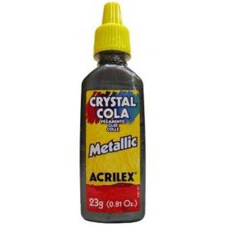 Cola Colorida Acrilex Relevo Crystal Jelly 023 g Preto 02320.520 Menor preço em Cola Colorida Acrilex Relevo Crystal Jelly 023 g Preto 02320.520