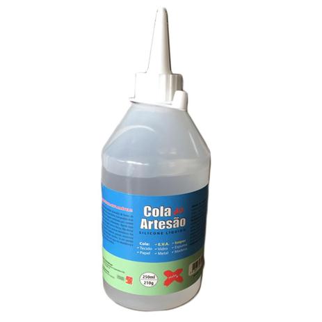 Cola do Artesão Silicone Líquido 250ml Make + Menor preço em Cola do Artesão Silicone Líquido 250ml Make +