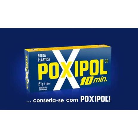 Cola Epoxi 21g Poxipol 10 Minutos - Tbr - adesivos e selantes Menor preço em Cola Epoxi 21g Poxipol 10 Minutos - Tbr - adesivos e selantes