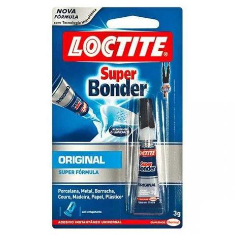 Cola Instantânea 3.0g Super Bonder Henkel - Henkel ltda. é boa?