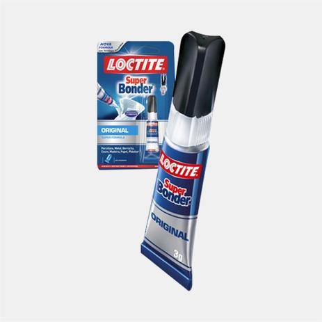 Cola Instantânea Super Bonder Original 3 Gramas Loctite - Henkel Menor preço em Cola Instantânea Super Bonder Original 3 Gramas Loctite - Henkel