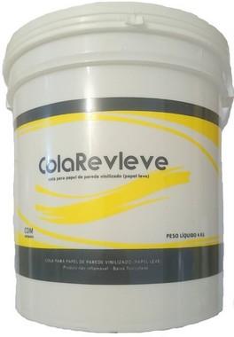 Cola líquida para papel de parede ou tecido para parede - 4 KG, Rendimento 8 rolos - Colarev Menor preço em Cola líquida para papel de parede ou tecido para parede - 4 KG, Rendimento 8 rolos - Colarev