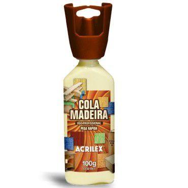 Cola Madeira Acrilex 100 g 22510 Menor preço em Cola Madeira Acrilex 100 g 22510