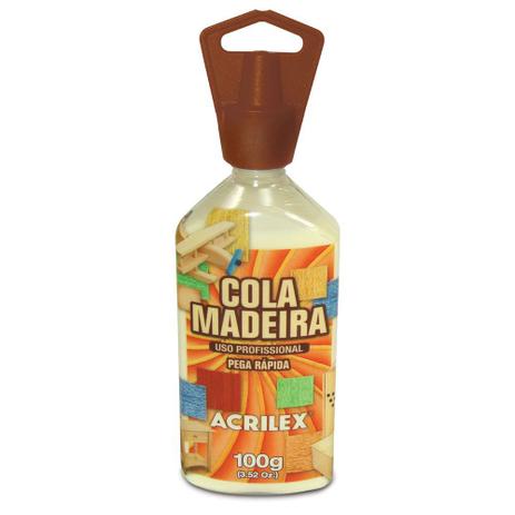 Cola Madeira Acrilex 100 gr Menor preço em Cola Madeira Acrilex 100 gr