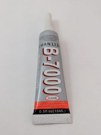 Cola P/ Colar Celular T7000/B7000 Preta Ou Transparente (15ml) - Zhanlida Menor preço em Cola P/ Colar Celular T7000/B7000 Preta Ou Transparente (15ml) - Zhanlida