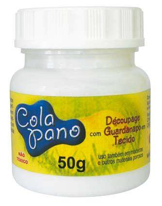 Cola Pano Decoupage Glitter 50g Menor preço em Cola Pano Decoupage Glitter 50g