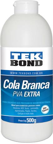 Cola para Artesanato Branca EXTRA 500GRS Tekbond é boa?
