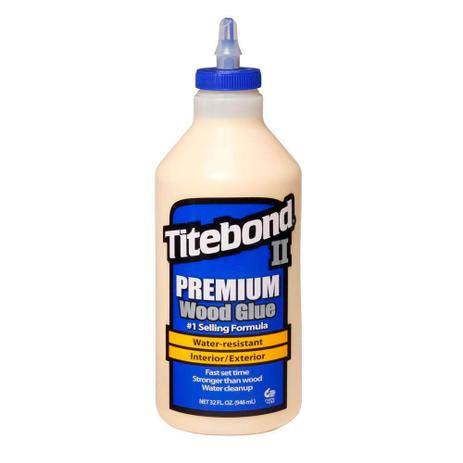 Cola para Madeira II Premium Wood Glue - 6006252 - Titebond - 946 ml Menor preço em Cola para Madeira II Premium Wood Glue - 6006252 - Titebond - 946 ml