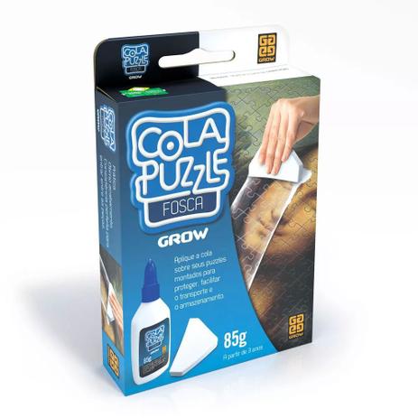 Cola Para Quebra Cabeça - Fosca - grow Menor preço em Cola Para Quebra Cabeça - Fosca - grow