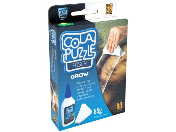Cola para Quebra-Cabeça Grow - Cola Puzzle Fosca 85ml Menor preço em Cola para Quebra-Cabeça Grow - Cola Puzzle Fosca 85ml