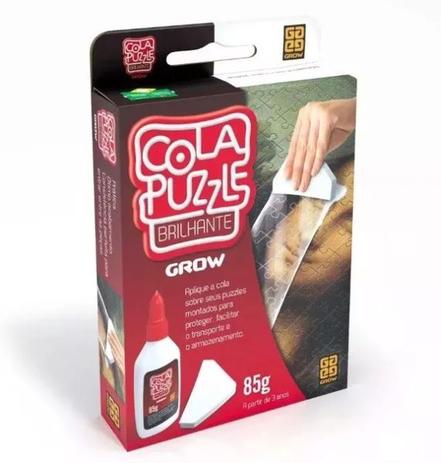 Cola Para Quebra Cabeça Puzzle Brilhante Moldura - Grow Menor preço em Cola Para Quebra Cabeça Puzzle Brilhante Moldura - Grow