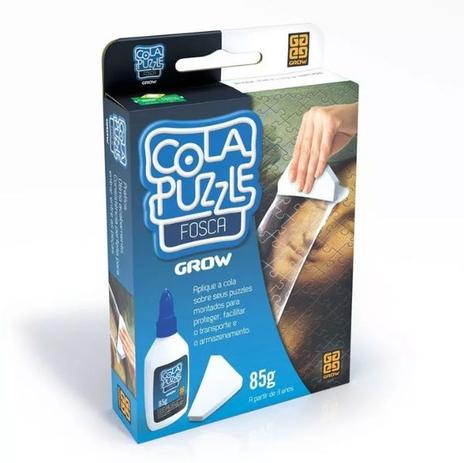Cola Para Quebra Cabeça Puzzle Fosca Moldura - Grow Menor preço em Cola Para Quebra Cabeça Puzzle Fosca Moldura - Grow