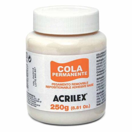 Cola Permanente Acrilex Menor preço em Cola Permanente Acrilex