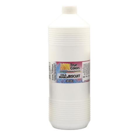 Cola PVA Branca Biscuit True Colors 1000ml Menor preço em Cola PVA Branca Biscuit True Colors 1000ml