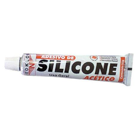Cola Silicone Acético Transparente Uso Geral 50g - Neoklon Menor preço em Cola Silicone Acético Transparente Uso Geral 50g - Neoklon