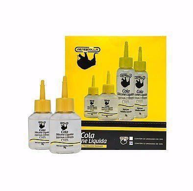 Cola Silicone Líquida 30g 20 Unidades Rendicolla Menor preço em Cola Silicone Líquida 30g 20 Unidades Rendicolla