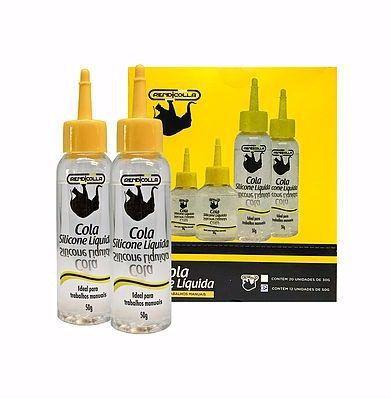 Cola Silicone Líquida 50g 12 Unidades Rendicolla Menor preço em Cola Silicone Líquida 50g 12 Unidades Rendicolla