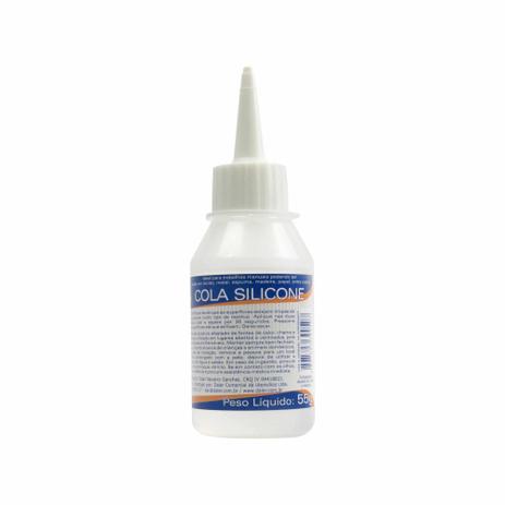 Cola Silicone Líquida 55G Titanium Menor preço em Cola Silicone Líquida 55G Titanium