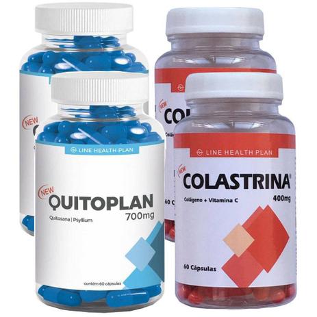 Colágeno Colastrina e Emagrecedor Quitoplan Kit Especial com 4 - Pandora Menor preço em Colágeno Colastrina e Emagrecedor Quitoplan Kit Especial com 4 - Pandora