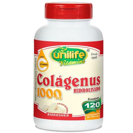 Colágeno Hidrolisado 1000mg 120 cápsulas Unilife é boa?