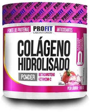 COLÁGENO HIDROLISADO 150 gramas - Morango - Profit é boa?