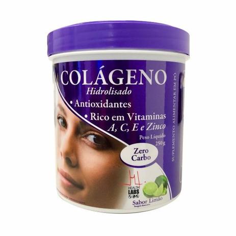 Colágeno Hidrolisado - 250g - Health Labs Menor preço em Colágeno Hidrolisado - 250g - Health Labs