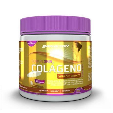 Colágeno Hidrolisado Clinical Skin - 300g Frutas Amarelas - BodyAction Menor preço em Colágeno Hidrolisado Clinical Skin - 300g Frutas Amarelas - BodyAction