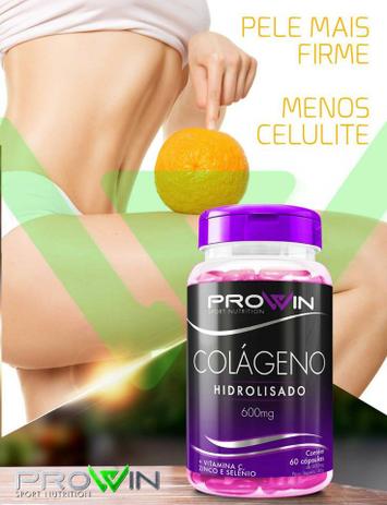 Colágeno Hidrolisado com polivitaminas - 60 Caps - Prowin é boa?