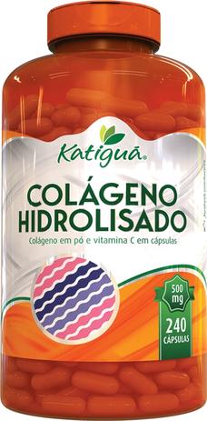 Colágeno Hidrolisado Com Vitamina C 240 Cápsulas Katigua Menor preço em Colágeno Hidrolisado Com Vitamina C 240 Cápsulas Katigua