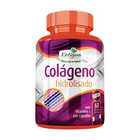 Colágeno Hidrolisado com Vitamina C - 60 Cápsulas - Katigua é boa?