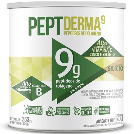 Colágeno Hidrolisado Peptderma 9 Chá Mais 253g Abacaxi com Hortelã é boa?