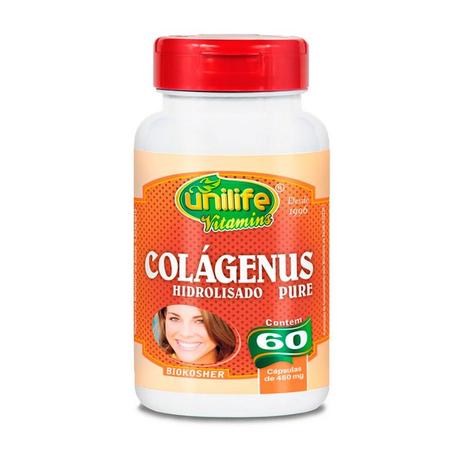 Colágeno Hidrolisado Pure - 60 Cápsulas - Unilife é boa?