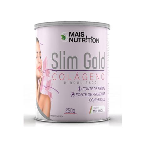 Colageno Hidrolisado Slim Gold 250 gramas sabor Melancia Verisol - Mais nutrition é boa?