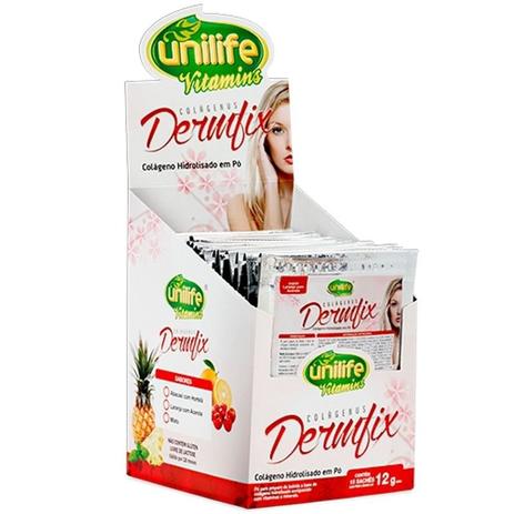 Colágeno Hidrolizado Dermix sachê 12g  sabor misto Unilife é boa?