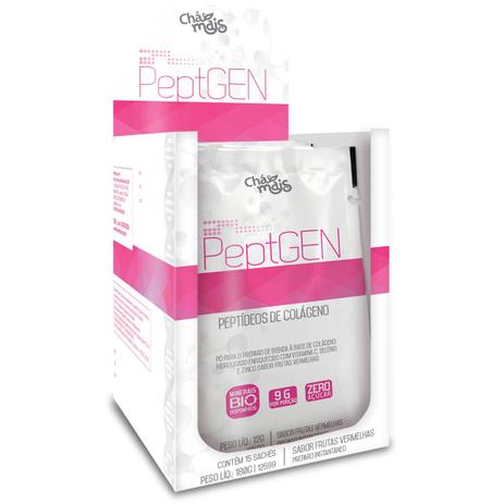 Colágeno - PeptGEN - Peptídeos de Colágeno 9g por porção - Chá mais Menor preço em Colágeno - PeptGEN - Peptídeos de Colágeno 9g por porção - Chá mais