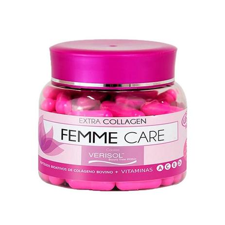 Colágeno Verisol Femme Care - 90 Cápsulas - Unilife Menor preço em Colágeno Verisol Femme Care - 90 Cápsulas - Unilife