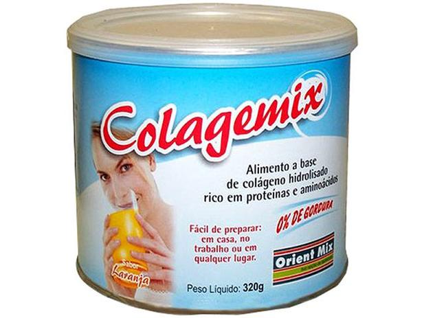 Colágeno/Vitamina Colagemix 320g Laranja - Orient Mix