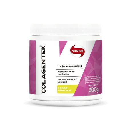 COLAGENTEK VITAFOR 300g - ABACAXI é ruim? COLAGENTEK VITAFOR 300g - ABACAXI é boa?