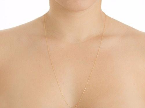 Colar Cordão Feminina Singapura 60cm De Ouro18k-750 - Dg presentes Menor preço em Colar Cordão Feminina Singapura 60cm De Ouro18k-750 - Dg presentes