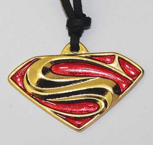 Menor preço em Colar Superman - Super Homem Cordão Herói Geek Pingente - Heróis
