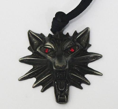 Colar The Witcher - White Wolf - Game Geek Pingente Menor preço em Colar The Witcher - White Wolf - Game Geek Pingente