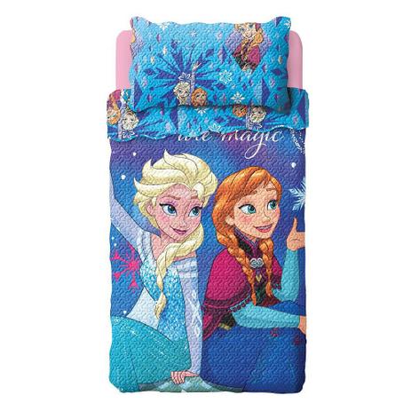 Colcha Bouti Solteiro Infantil Patchwork Frozen 02 Pçs Lepper Menor preço em Colcha Bouti Solteiro Infantil Patchwork Frozen 02 Pçs Lepper