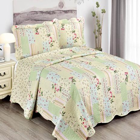 Colcha Casal Camesa Evolution Dupla Face 3 Peças Mia Menor preço em Colcha Casal Camesa Evolution Dupla Face 3 Peças Mia