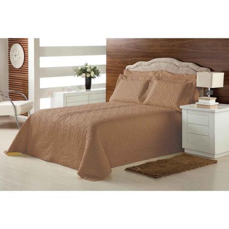 COLCHA CASAL MATELASSE SOFT TOUCH 3 PÇS CAFÉ - Plumasul Menor preço em COLCHA CASAL MATELASSE SOFT TOUCH 3 PÇS CAFÉ - Plumasul