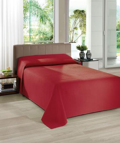 Colcha Casal Piquet Favo - Vermelho - CASAL - Dohler Menor preço em Colcha Casal Piquet Favo - Vermelho - CASAL - Dohler