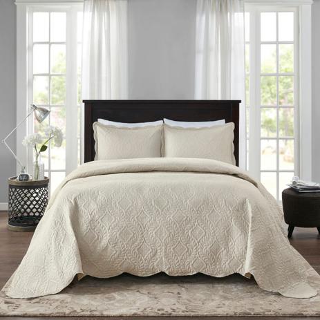 Colcha Cobre Leito Casal Queen 3 Peças Milão Dupla-face Liso Cortex - F.V Enxovais é boa?