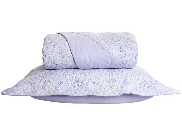 Colcha/Cobre-leito King Size 150 Fios 100 Algodão - Santista Prata Safira 3 Peças Menor preço em Colcha/Cobre-leito King Size 150 Fios 100 Algodão - Santista Prata Safira 3 Peças