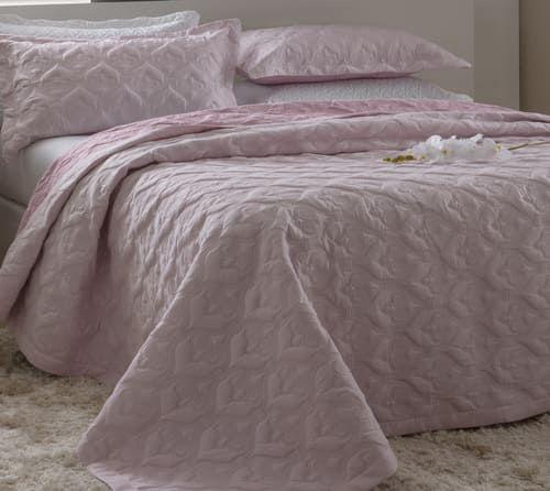 Colcha de Solteiro 2 Peças Madri 3D Matelassê Rozac Rosa Menor preço em Colcha de Solteiro 2 Peças Madri 3D Matelassê Rozac Rosa