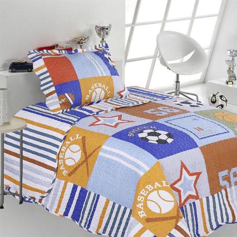 Colcha Infantil 2 pçs 240X160cm Patchwork Kids Sport  Sultan é boa?