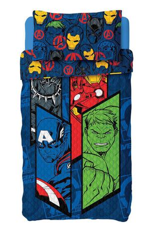 Colcha Infantil Avengers Vingadores 2 Peças Dupla Face Lepper é boa?